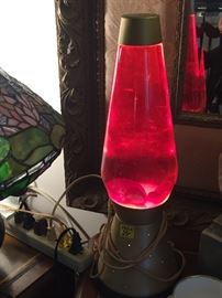Vintage lava lamp