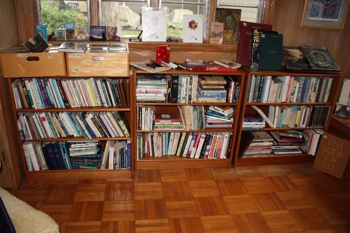 Books, (shelves not for sale)