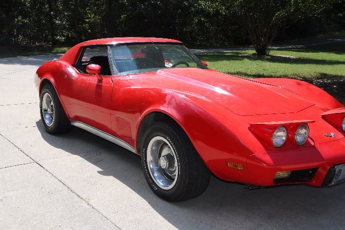1976 Red Corvette T-top.  Asking 13,000. 