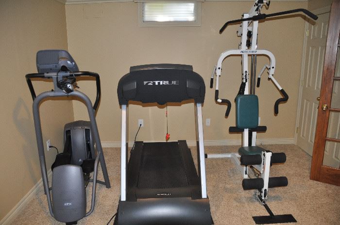 Fantastic exercise equipment including a treadmill, home gym and elliptical 