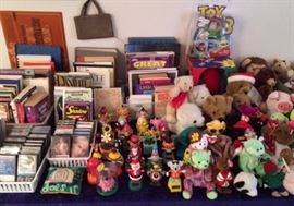 Books and Beanie Babies