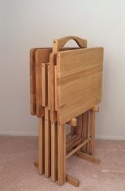 TV Trays w/ Stand