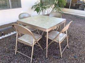 Card Table w/ 4 Chairs