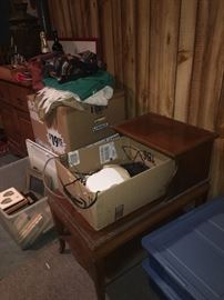 End tables - basement items 