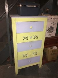 Painted dresser 