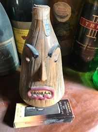 JUST WHAT I NEED- TIKI BOOZE! SOMETIMES I FEEL JUST LIKE THIS TIKI BOTTLE! 