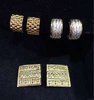 Lot 070 Givenchy Earring Trio