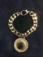 Lot 118 Napoleon Coin Charm Bracelet