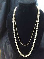 Lot 130 Givenchy Faux Pearls
