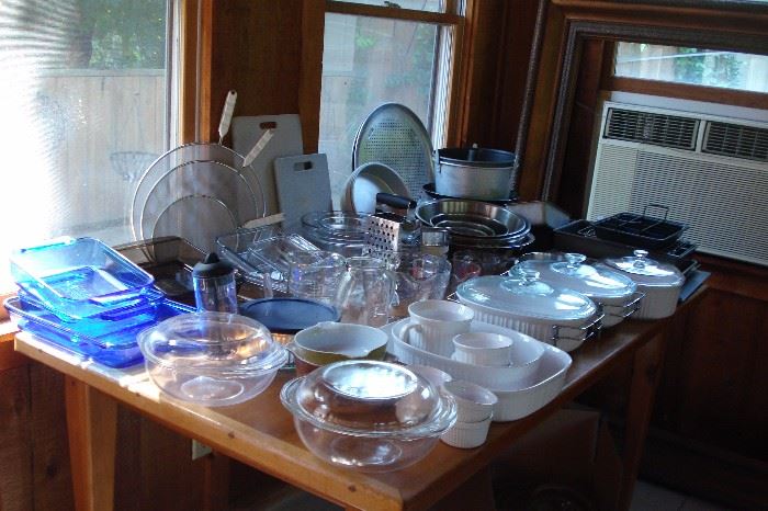 PYREX and Other Glass Bakeware