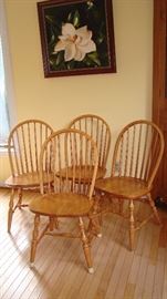 Set of 4 Matching Chairs