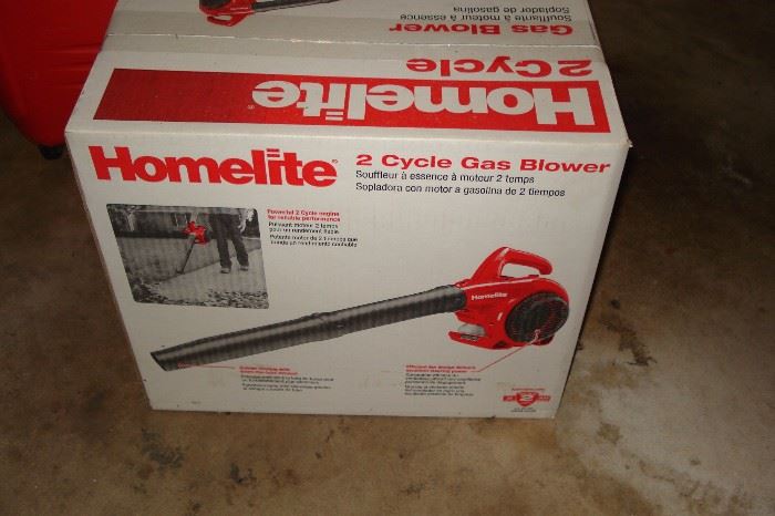 Gas Blower, Box Never Opened