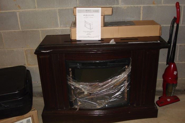 Electric Fireplace, New - Never Assembled