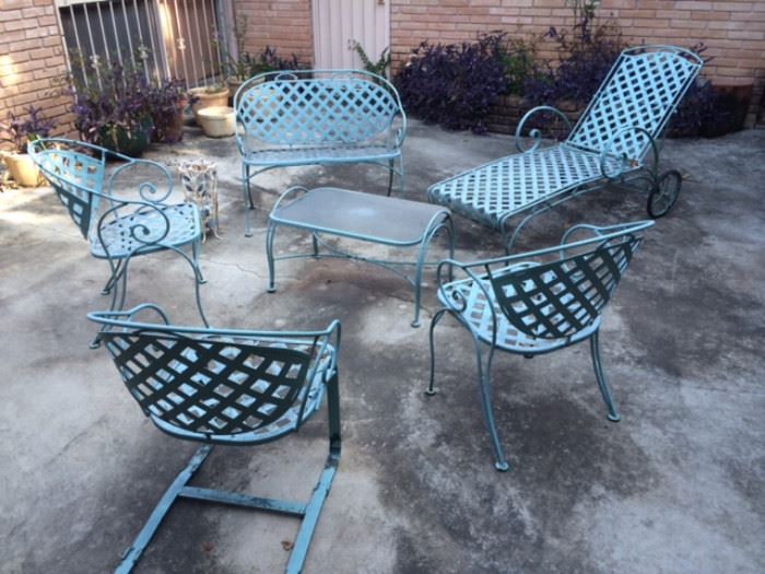 high quality metal patio furniture