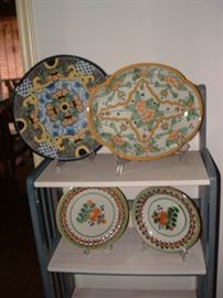 some nice Talavera pottery - vintage to older pieces