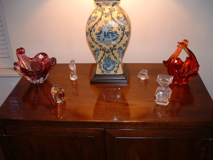 Murano, Lalique, Baccarat and more
