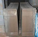Large Trex material Planters: 3'x5'x17"