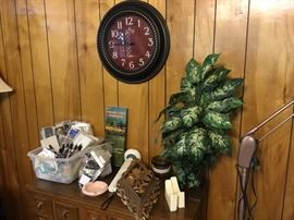 Clock and miscellaneous