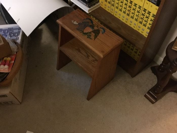 Close up of stool