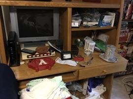 Desk - computer not for sale