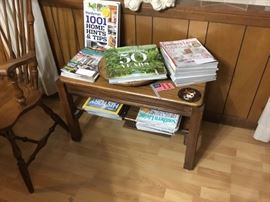 Magazines galore including National Geographic