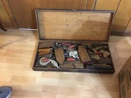 Vintage tool box