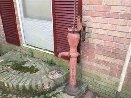 Antique pump