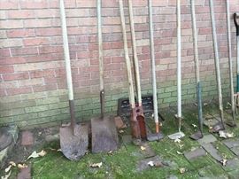 Old tools for gardening