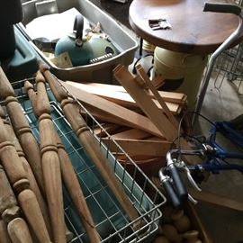 More wood items
