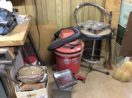 More of the items in the tool shed