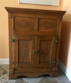 Vintage ice box