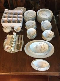 Noritake "Andrea" pattern china set