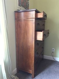 Side view tall dresser