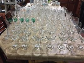 Lots of nice wine/beer/every day glasses