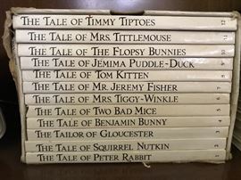 Vintage Beatrix Potter book collection