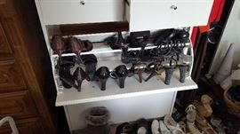 100 plus pairs of shoes many new