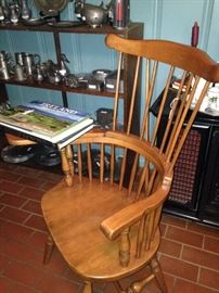 Antique maple Windsor chair 