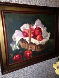 Apple art by K.H. Jones