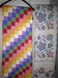 Fun, colorful quilts