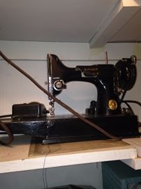 Singer featherweight sewing machine