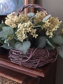 Flowers in basket. Not quite as fun as Pots in a Box. Agree?