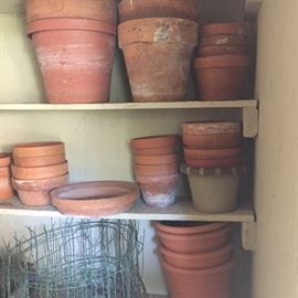 more terra cotta planters