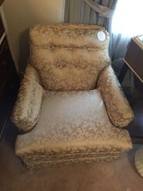 Vintage chair. There are two of these. They have different fabric 