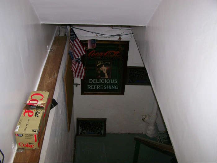 The basement!