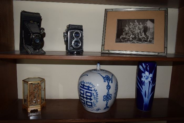 Just a small sample of some of the blue and white porcelain