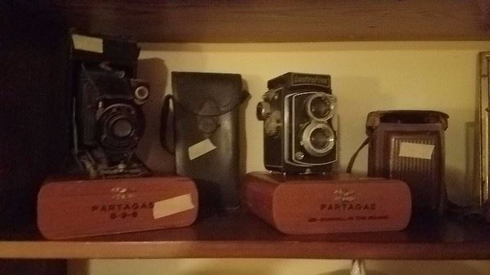 A few vintage cameras
