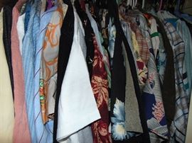 LOTS of Hawaiian and Western - Tommy Bahama, Ely Cattleman, Wrangler, Roper, Toes on the Nose, Jamsworld