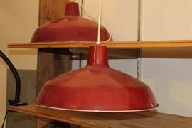 restaurant light fixtures (10 of them)