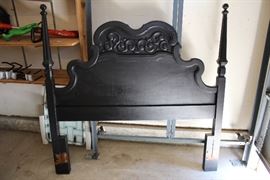 full size headboard with metal bed frame