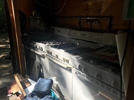 many stoves, oven ranges, cook tops and refrigerators. Some run on propane